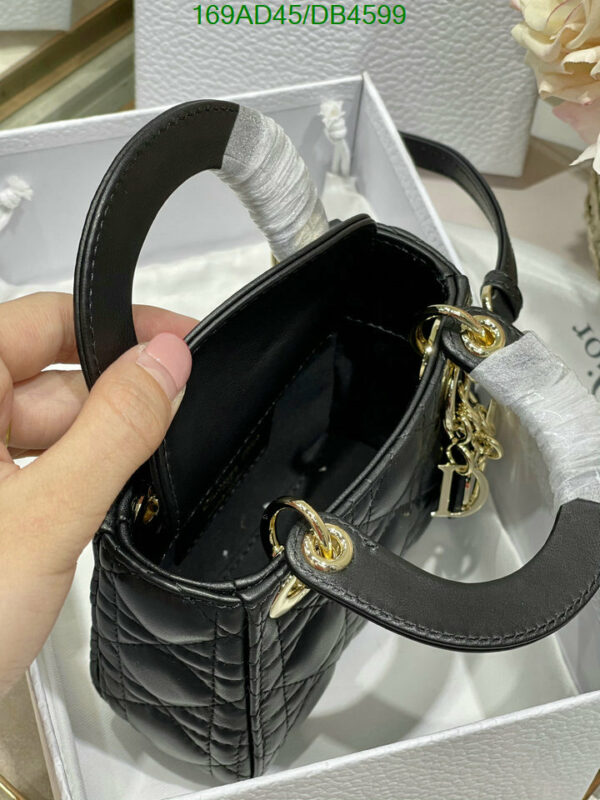 Christian Dior 1:1 Mirror Black Lady Dior Micro Bag