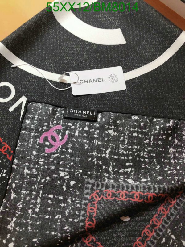 Chanel Replica Tweed Printed Rue Cambon Silk Square Scarf