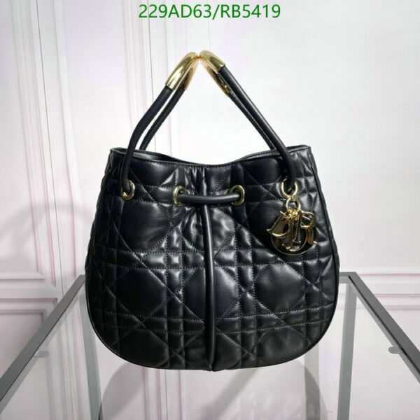 Christian Dior 1:1 Mirror Black Medium Dior Nolita Bag