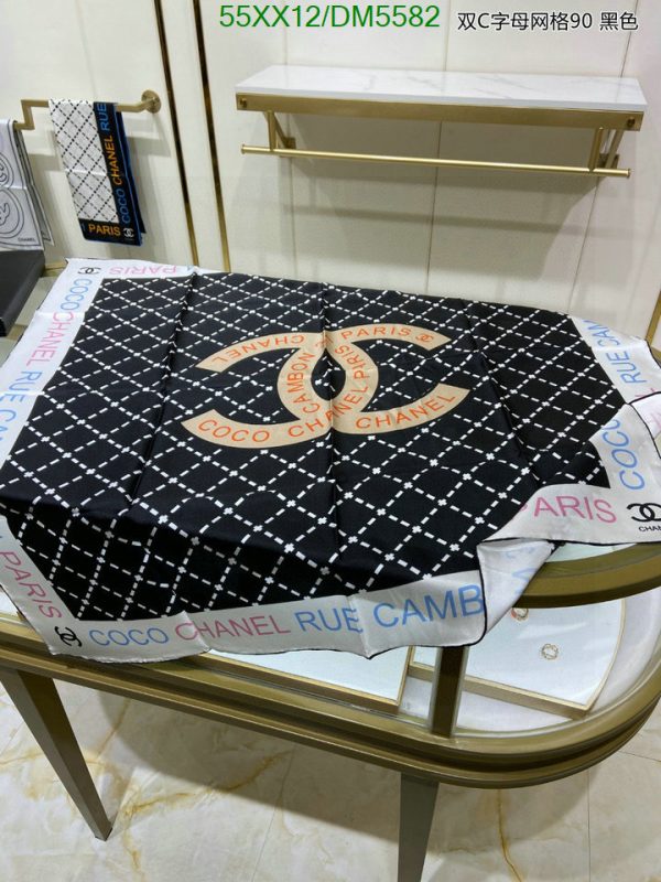 Chanel Replica 23B Rue Cambon Silk Scarf Square 90