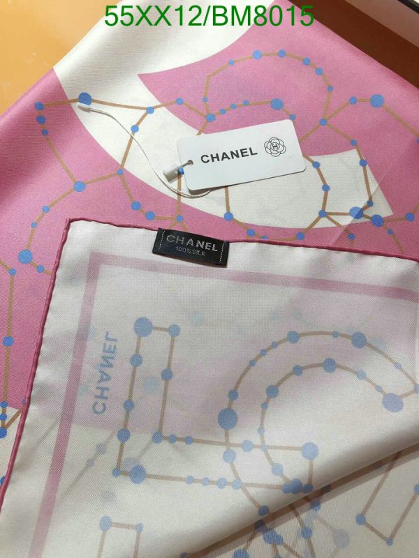 Chanel Replica Silk CC Floral Letters Designer Scarf/Shawl