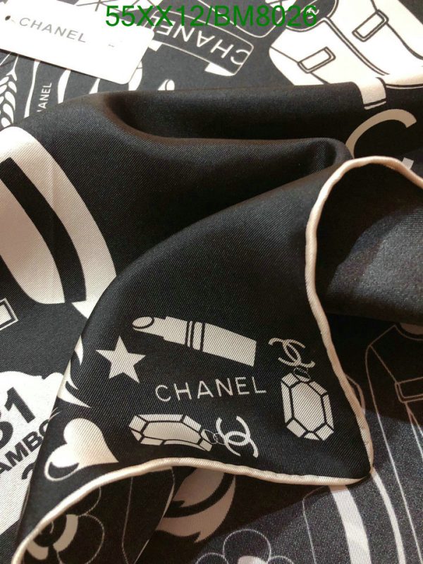 Chanel Replica Silk CC Logo Facon Tweed Square 90