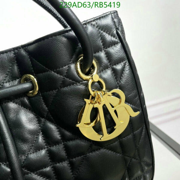 Christian Dior 1:1 Mirror Black Medium Dior Nolita Bag