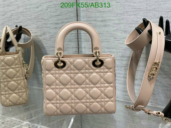 Christian Dior 1:1 Mirror Caramel Beige Lady Dior Bag