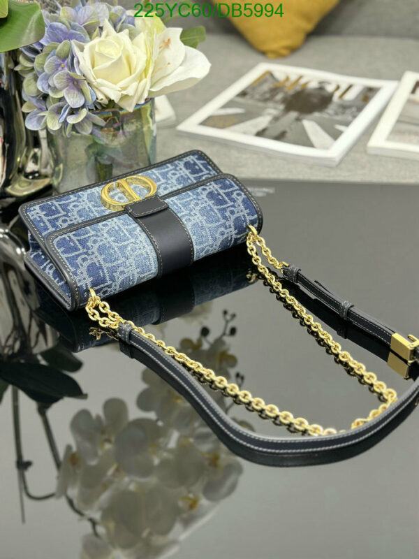 Christian Dior 1:1 Mirror 30 Montaigne East-West Bag with Chain