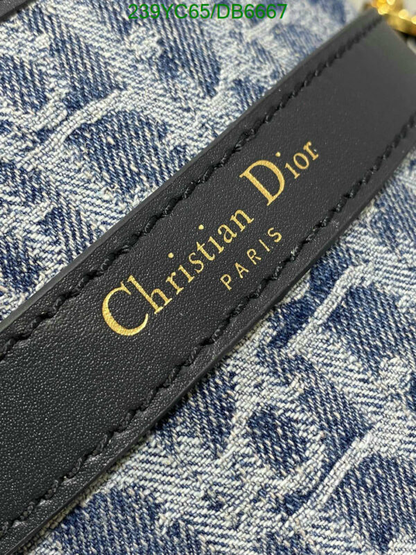 Christian Dior 1:1 Mirror Denim Medium C’est Dior Bag