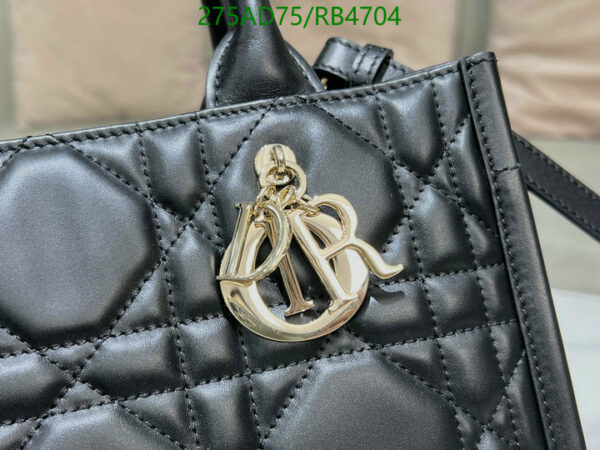 Christian Dior 1:1 Mirror Black Macrocannage Dior Book Tote