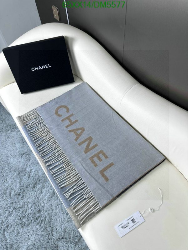 Chanel Replica Cashmere CC Logo Stole Scarf