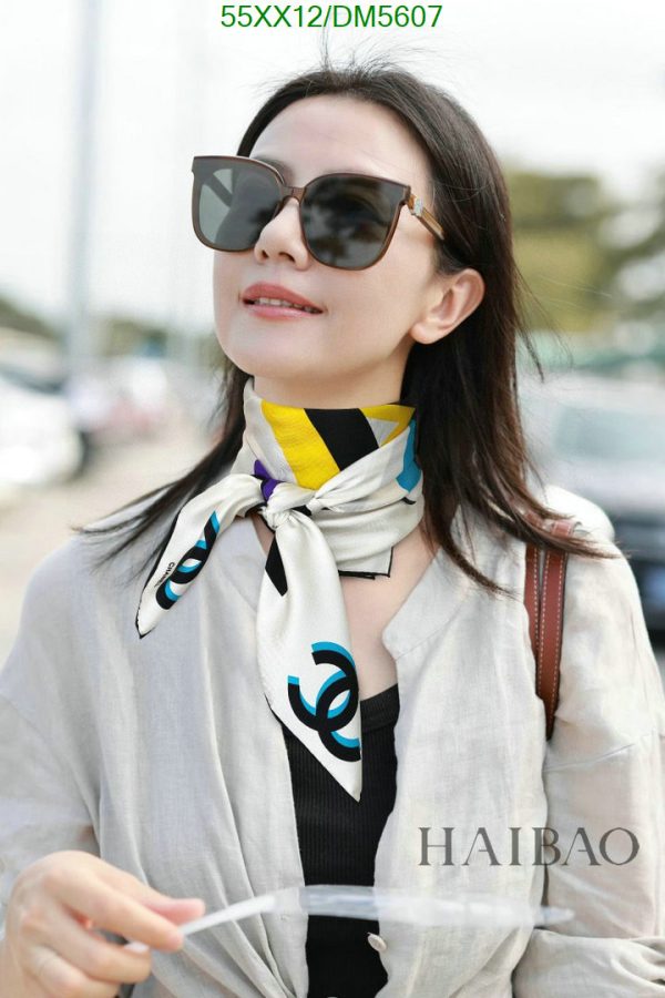 Chanel Replica Silk Twilly Bandeau Multicolor Scarf