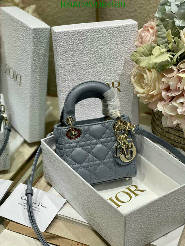 Christian Dior 1:1 Mirror Black Lady Dior Micro Bag