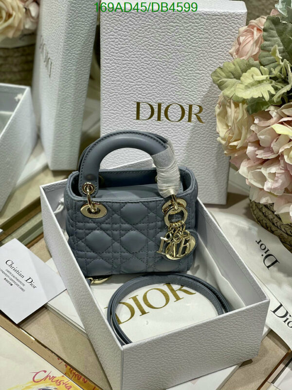 Christian Dior 1:1 Mirror Black Lady Dior Micro Bag