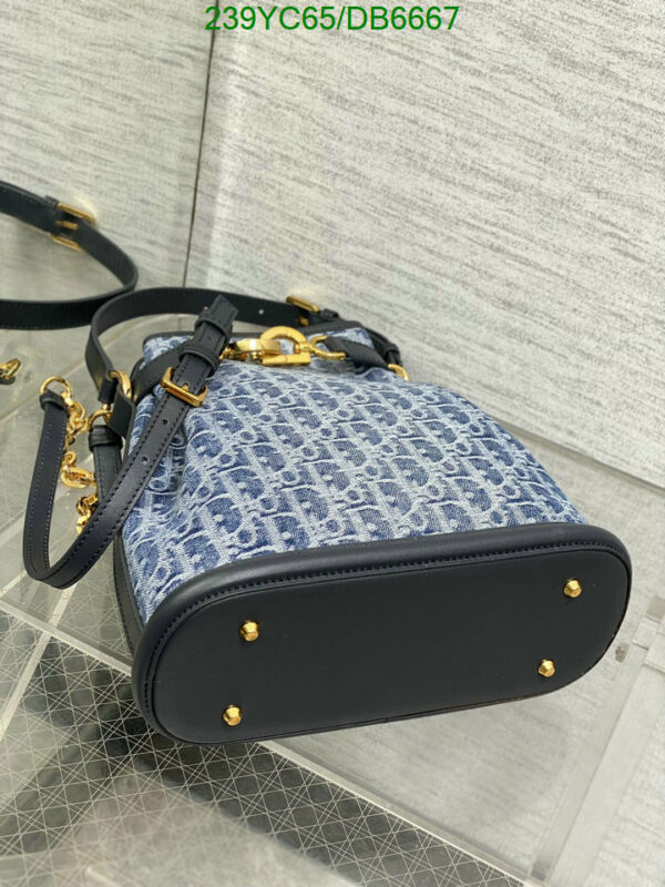 Christian Dior 1:1 Mirror Denim Medium C’est Dior Bag