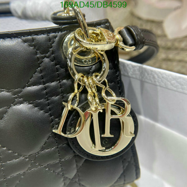 Christian Dior 1:1 Mirror Black Lady Dior Micro Bag