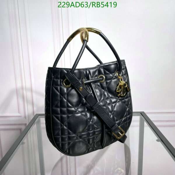 Christian Dior 1:1 Mirror Black Medium Dior Nolita Bag