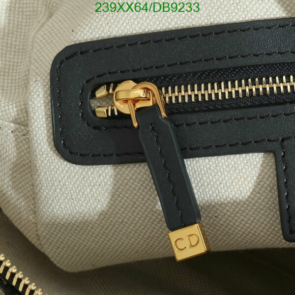 Christian Dior 1:1 Mirror Blue Oblique Jacquard Groove 25 Bag