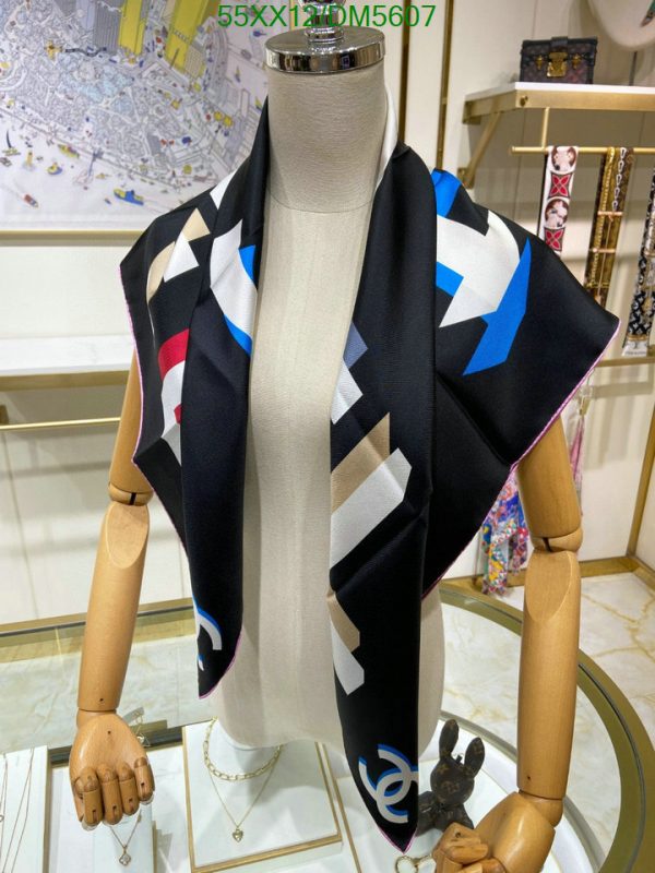 Chanel Replica Silk Twilly Bandeau Multicolor Scarf