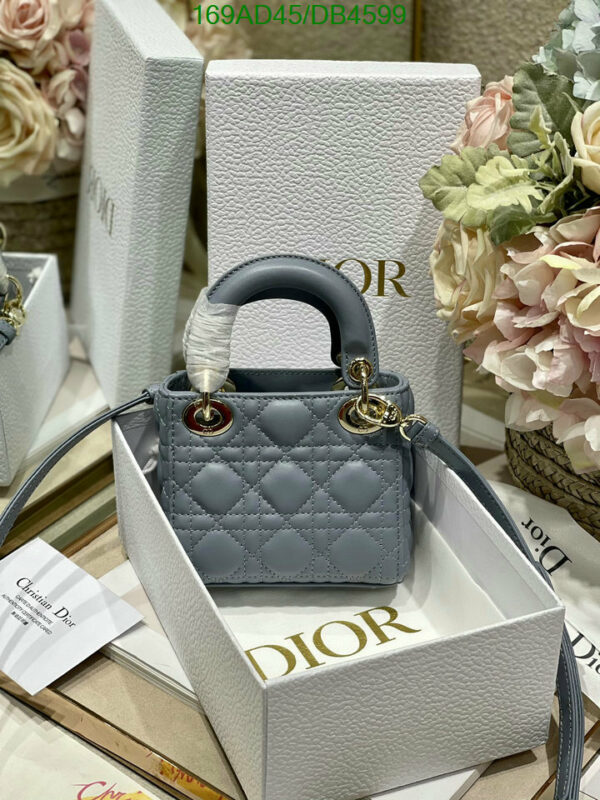 Christian Dior 1:1 Mirror Black Lady Dior Micro Bag