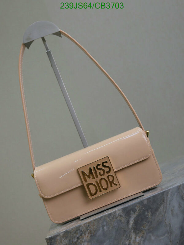 Christian Dior 1:1 Mirror Cowhide Miss Dior Flap Bag