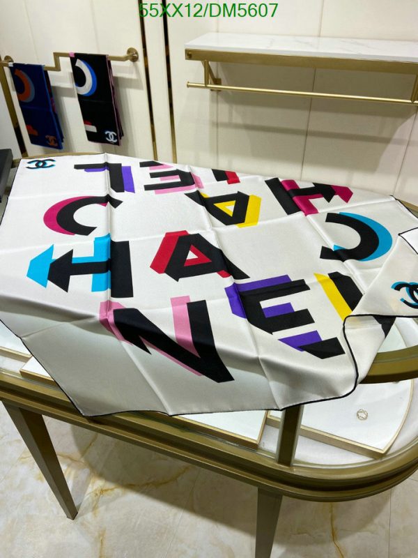 Chanel Replica Silk Twilly Bandeau Multicolor Scarf