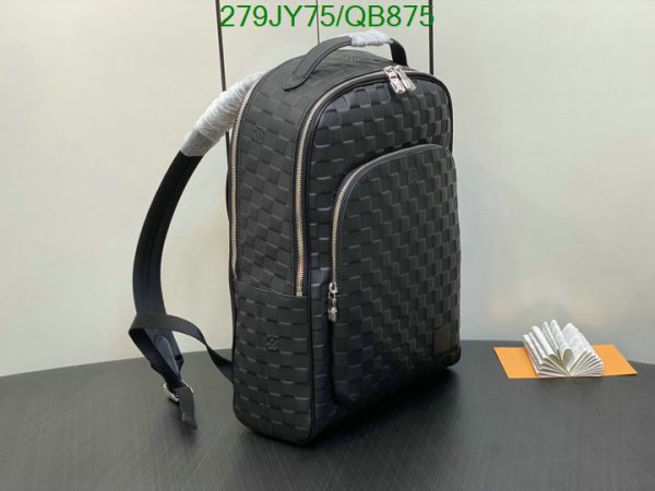 Louis Vuitton 1:1 Mirror Replica Avenue Black Backpack