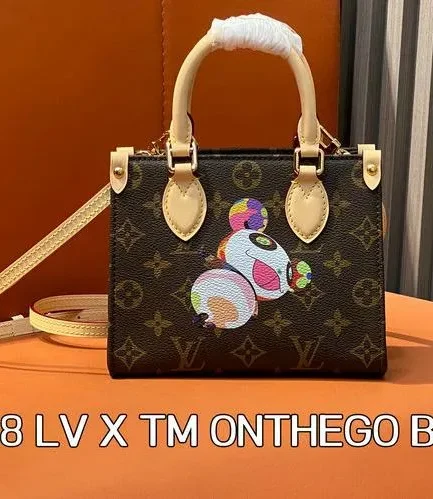 Louis Vuitton 1:1 Mirror Replica LV x TM OnTheGo BB Monogram Canvas Louis Vuitton Replica Onthego