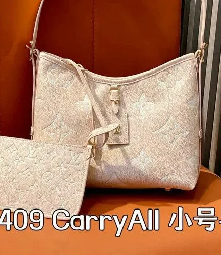 Louis Vuitton 1:1 Mirror Replica CarryAll PM Monogram Empreinte Leather Bag Louis Vuitton Replica CarryAll