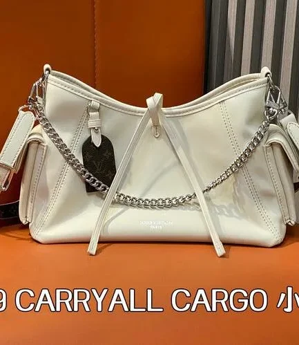Louis Vuitton 1:1 Mirror Replica CarryAll Cargo Vanilla Vibe PM Louis Vuitton Replica CarryAll