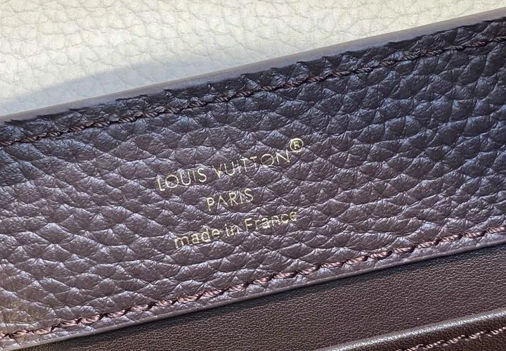 Louis Vuitton 1:1 Mirror Replica Capucines MM Chocolate Beige Louis Vuitton Replica Capucines Louis Vuitton 1:1 Mirror Replica Capucines MM Chocolate Beige Louis Vuitton Replica Capucines
