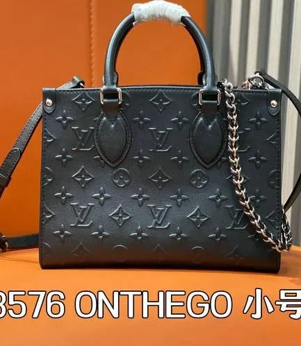 Louis Vuitton 1:1 Mirror Replica OnTheGo PM Leather Bag Louis Vuitton Replica Onthego