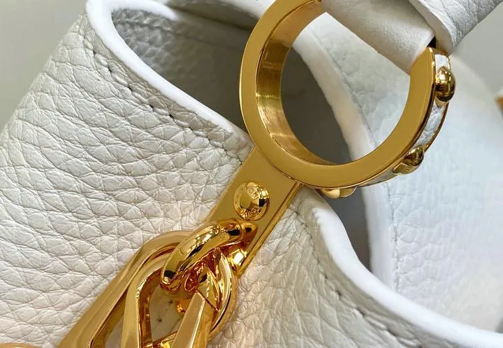 Louis Vuitton 1:1 Mirror Replica Capucines BB White Gold Capucines Louis Vuitton Replica Capucines Louis Vuitton 1:1 Mirror Replica Capucines BB White Gold Capucines Louis Vuitton Replica Capucines