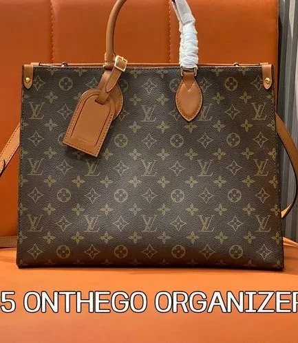 Louis Vuitton 1:1 Mirror Replica OnTheGo Organizer Monogram Canvas Louis Vuitton Replica Onthego