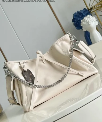 Louis Vuitton 1:1 Mirror Replica CarryAll Vibe MM Bag Louis Vuitton Replica CarryAll