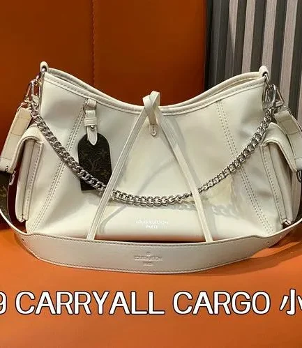 Louis Vuitton 1:1 Mirror Replica CarryAll Cargo Vanilla Vibe PM Louis Vuitton Replica CarryAll