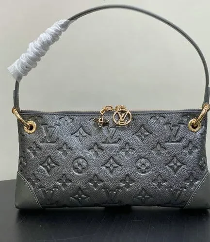 Louis Vuitton 1:1 Mirror Replica Pochette Svres Monogram Empreinte Leather Louis Vuitton Replica Pochette Accessories