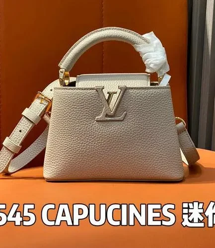 Louis Vuitton 1:1 Mirror Replica Capucines BB Cuir Taurillon Louis Vuitton Replica Capucines