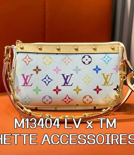 Louis Vuitton 1:1 Mirror Replica LV x TM Pochette Accessoires Bag Louis Vuitton Replica Pochette Accessories
