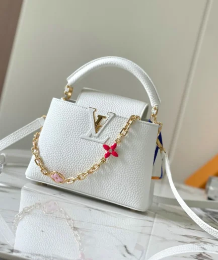 Louis Vuitton 1:1 Mirror Replica Capucines Mini Louis Vuitton Replica Capucines