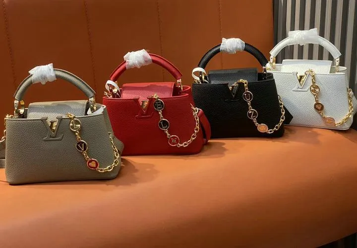 Louis Vuitton 1:1 Mirror Replica My Capucines Bag Louis Vuitton Replica Capucines Louis Vuitton 1:1 Mirror Replica My Capucines Bag Louis Vuitton Replica Capucines