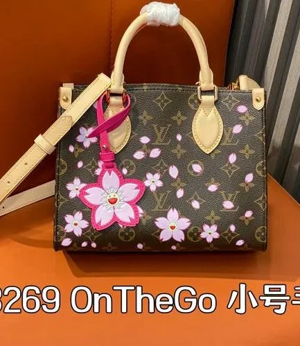 Louis Vuitton 1:1 Mirror Replica LV x TM OnTheGo PM Monogram Louis Vuitton Replica Onthego