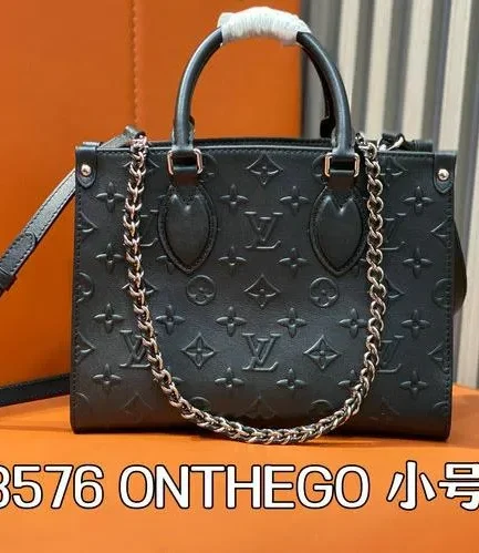 Louis Vuitton 1:1 Mirror Replica OnTheGo PM Leather Bag Louis Vuitton Replica Onthego