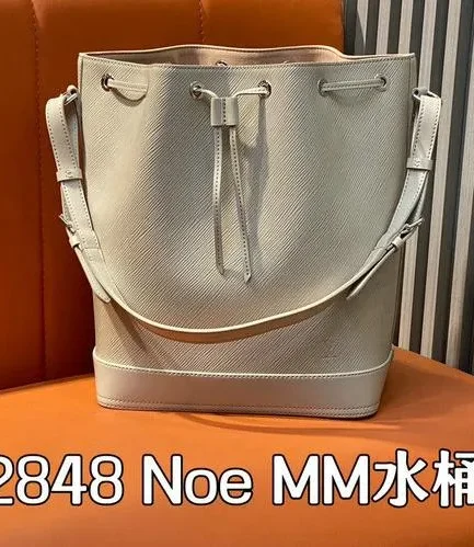 Louis Vuitton 1:1 Mirror Replica Noé MM Epi Leather Louis Vuitton Replica Neo