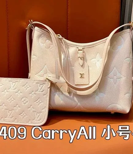 Louis Vuitton 1:1 Mirror Replica CarryAll PM Monogram Empreinte Leather Bag Louis Vuitton Replica CarryAll