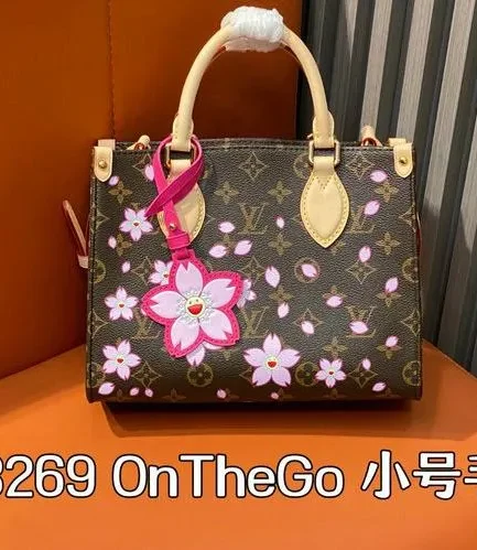 Louis Vuitton 1:1 Mirror Replica LV x TM OnTheGo PM Monogram Louis Vuitton Replica Onthego