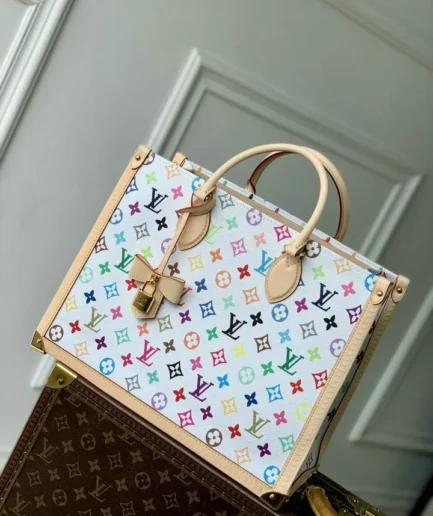 Louis Vuitton 1:1 Mirror Replica LV x TM OnTheGo MM Monogram Canvas Louis Vuitton Replica Onthego