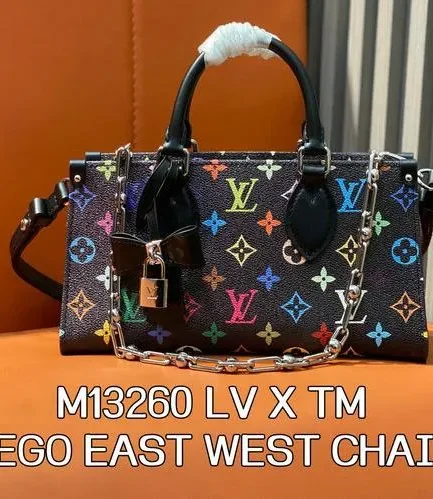 Louis Vuitton 1:1 Mirror Replica LV x TM OnTheGo East West Chain Other Monogram Canvas Louis Vuitton Replica Onthego