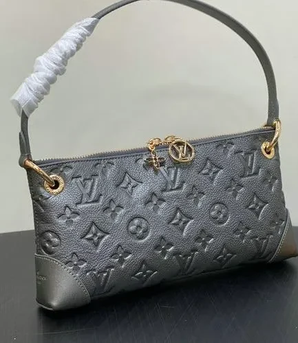 Louis Vuitton 1:1 Mirror Replica Pochette Svres Monogram Empreinte Leather Louis Vuitton Replica Pochette Accessories