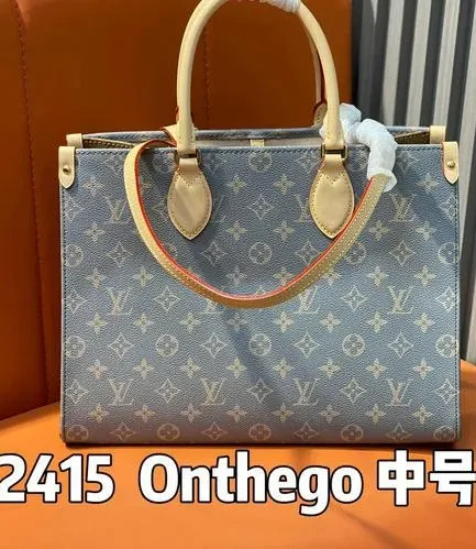Louis Vuitton 1:1 Mirror Replica OnTheGo MM Tote Bag Louis Vuitton Replica Onthego
