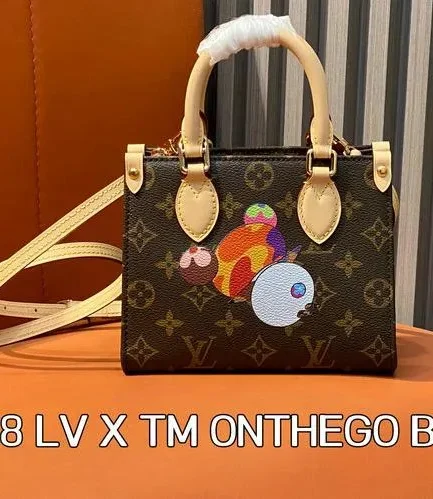 Louis Vuitton 1:1 Mirror Replica LV x TM OnTheGo BB Monogram Canvas Louis Vuitton Replica Onthego