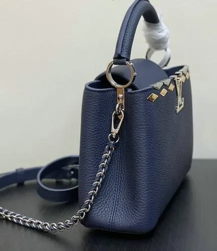 Louis Vuitton 1:1 Mirror Replica Capucines Leather Bag Capucines Louis Vuitton Replica Capucines