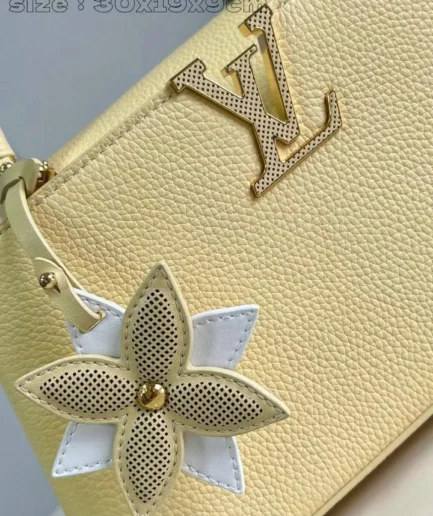 Louis Vuitton 1:1 Mirror Replica Capucines East-West Leather Bag Louis Vuitton Replica Capucines